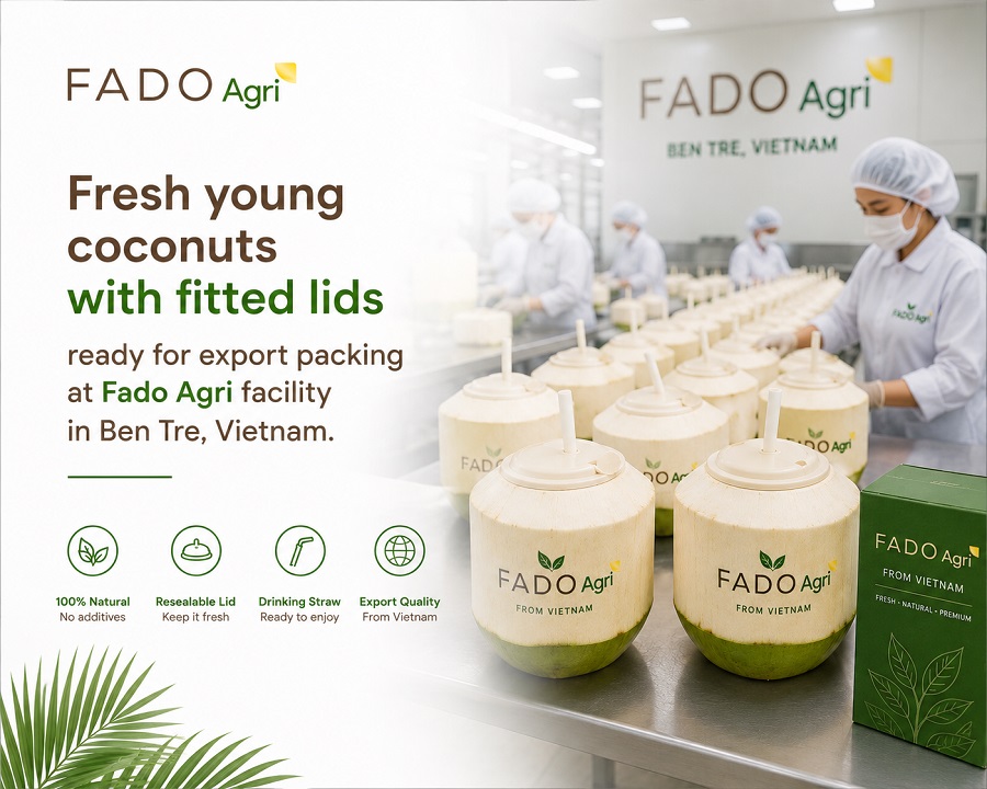 Lid On Coconut: Innovative Resealable Coconut Format from Vietnam