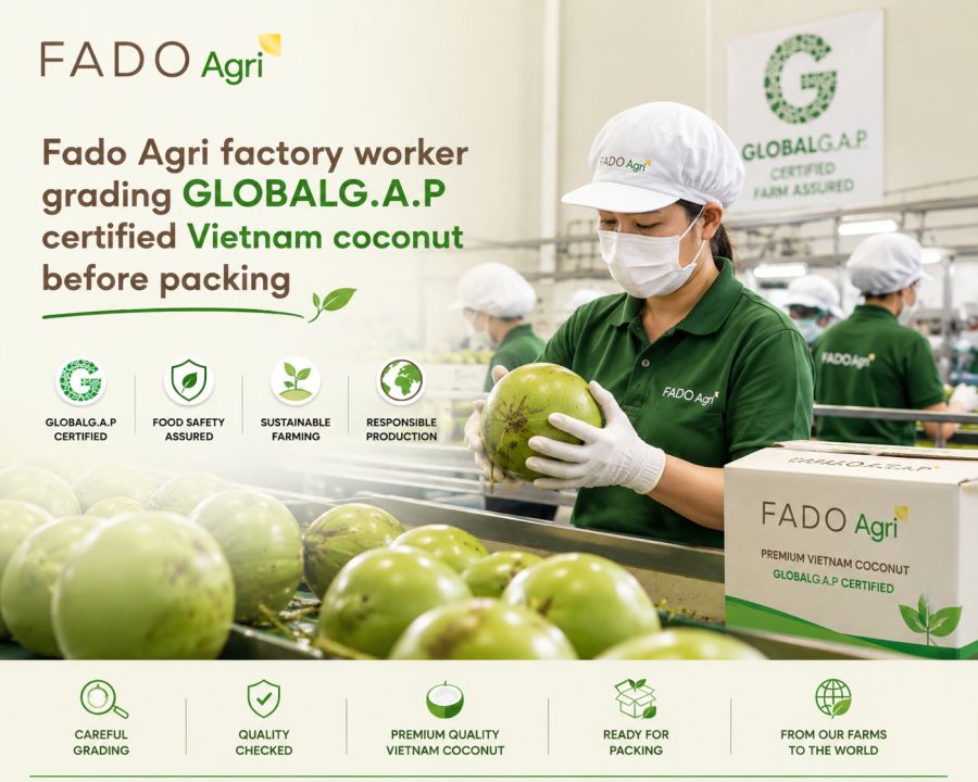GLOBALG.A.P Certified Vietnam Coconut: What It Means for Importers
