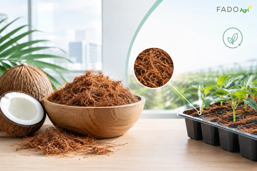 Coconut Coir Fiber in Circular Agriculture and Eco-Friendly Interiors