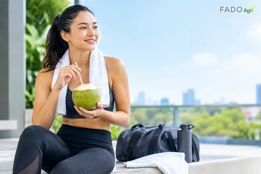 Natural Hydration Benefits of Fresh Young Coconut Water for Athletes