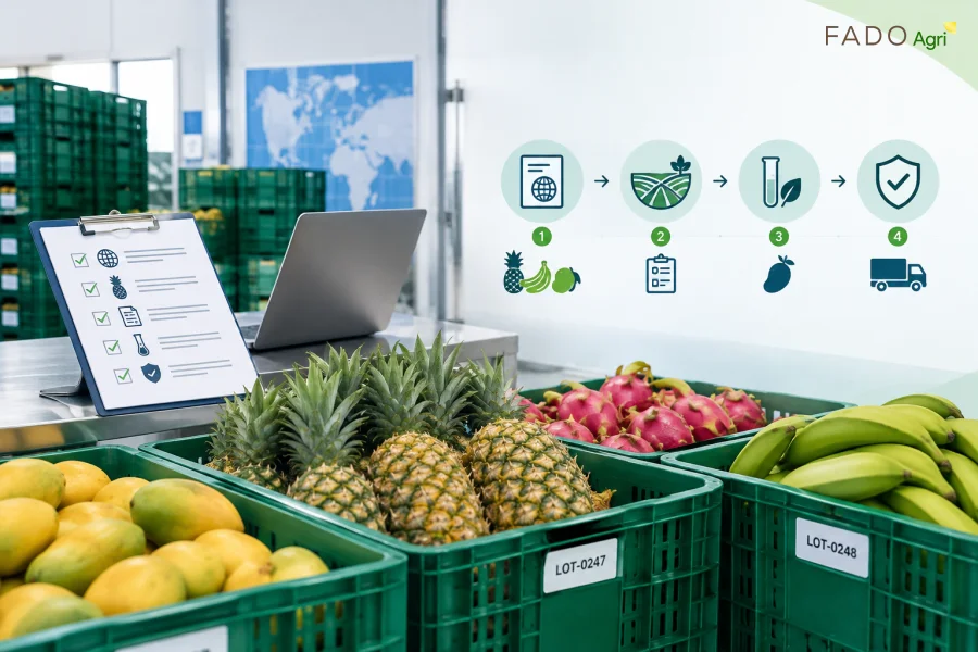Controlling Pesticide Residue Limits (MRLs) in Tropical Fruit Export